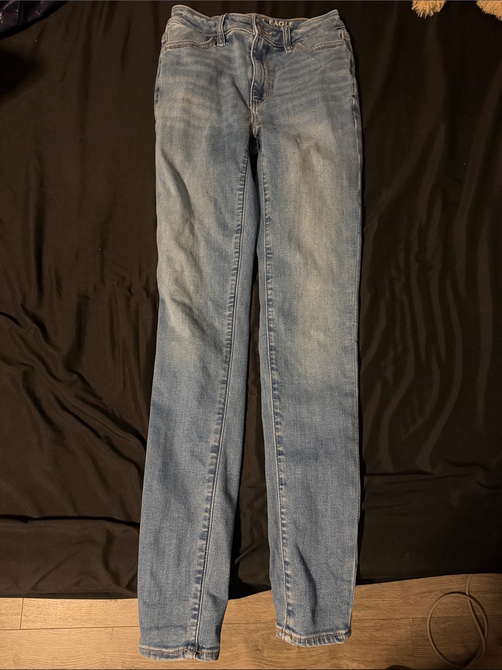 American Eagle Outfitters Light Wash Skinny Jeans